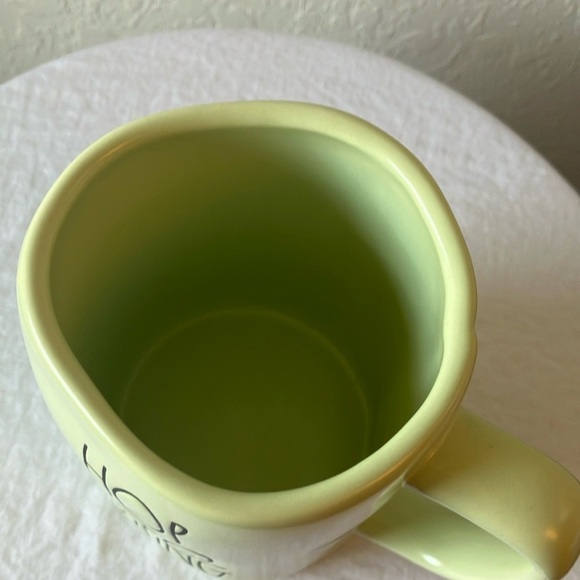 Rae Dunn: Green Ceramic Dining Mug- “Hop Into Spring” - Picture 8 of 15